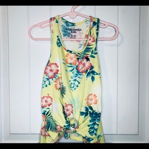 Abercrombie Kids tie front Tank